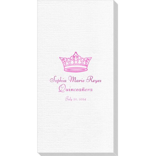 Delicate Princess Crown Deville Guest Towels